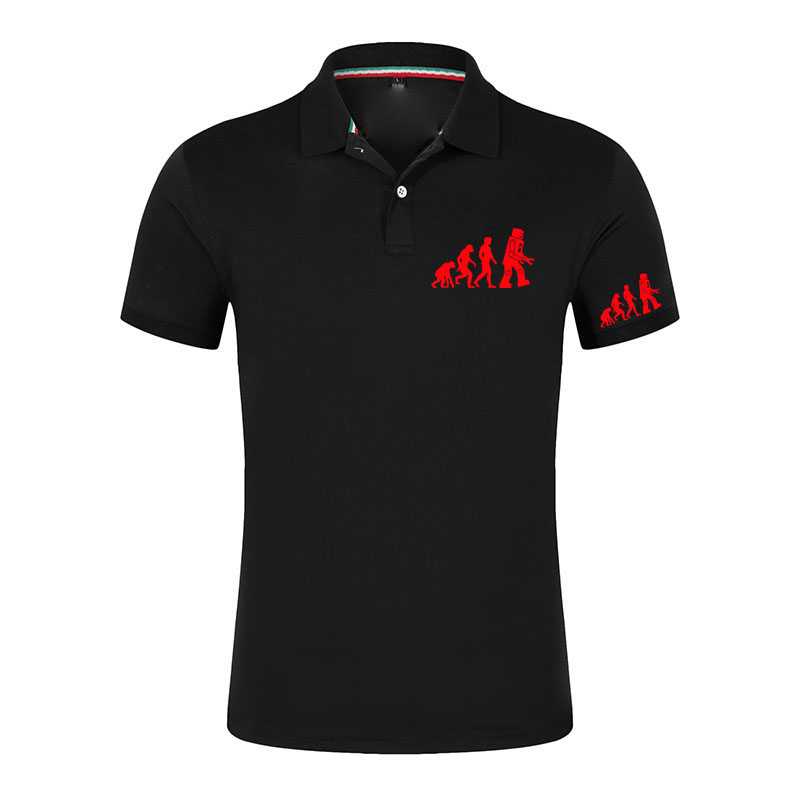 Men'S Fashion Evolution - Polo décontracté respirant à revers pour
