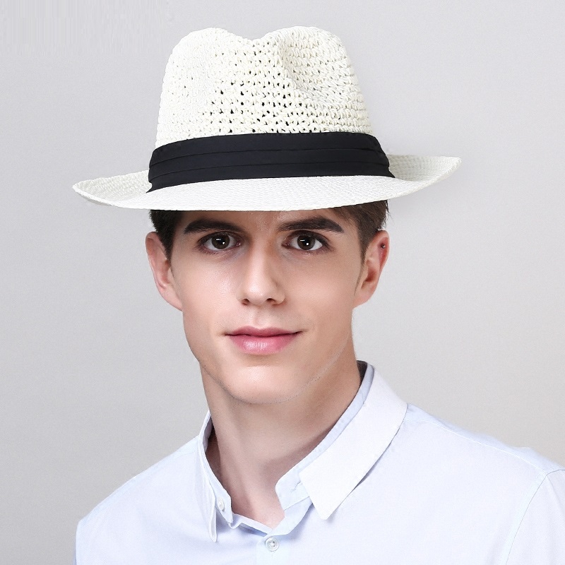 Mens Fashion Bucket Hat - Casquettes de soleil unisexes à large