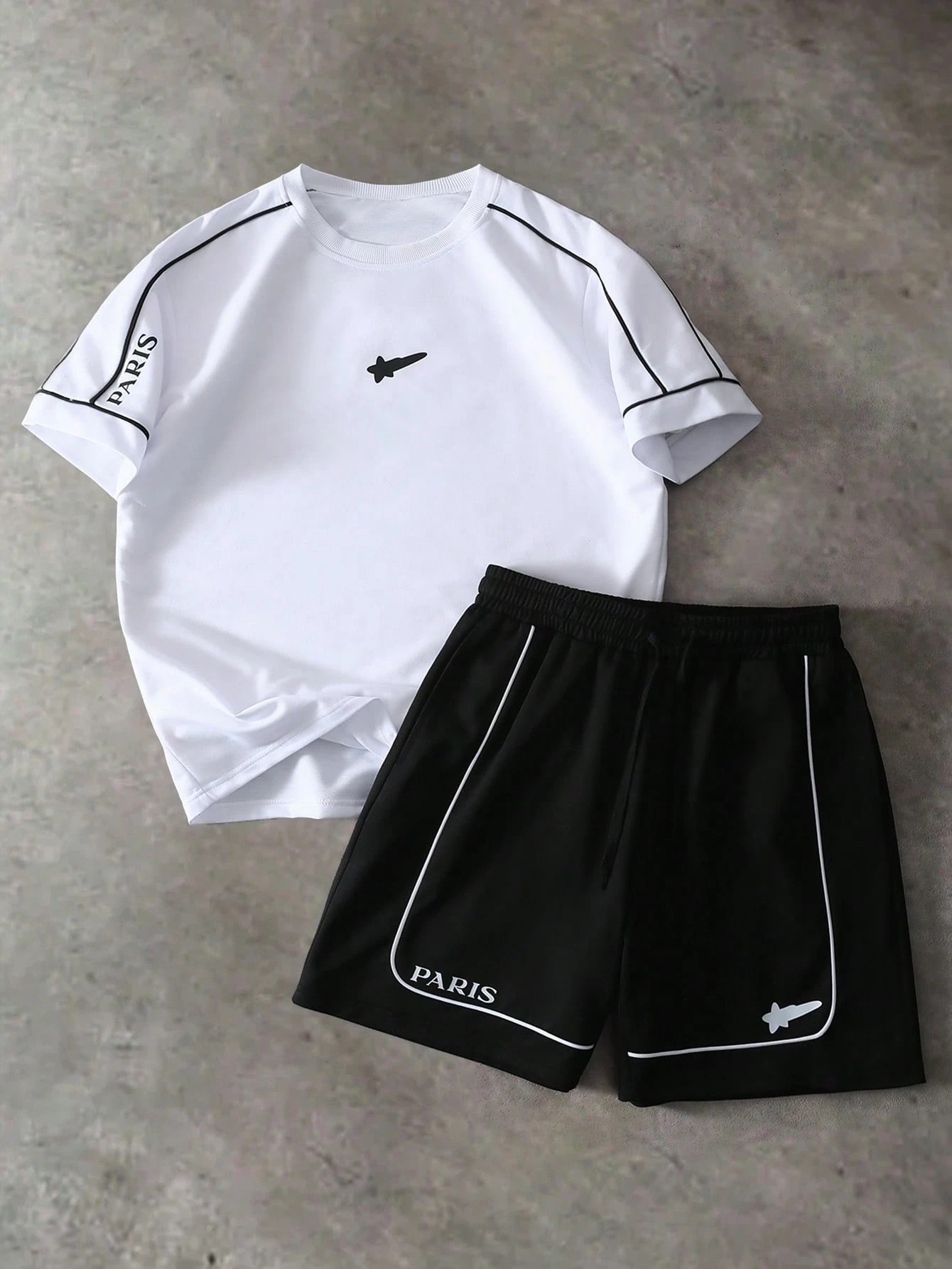 Men'S Fashion Videos - Nouvel ensemble short et t-shirt à