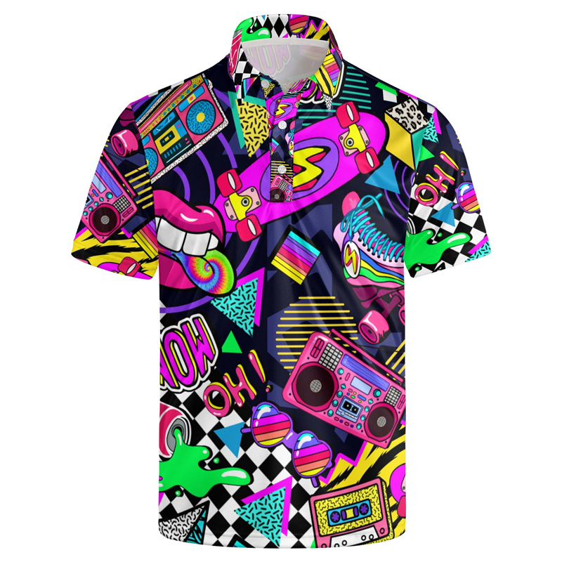 Men'S Fashion From The 80S - Offre spéciale impression 3d 80s 90s
