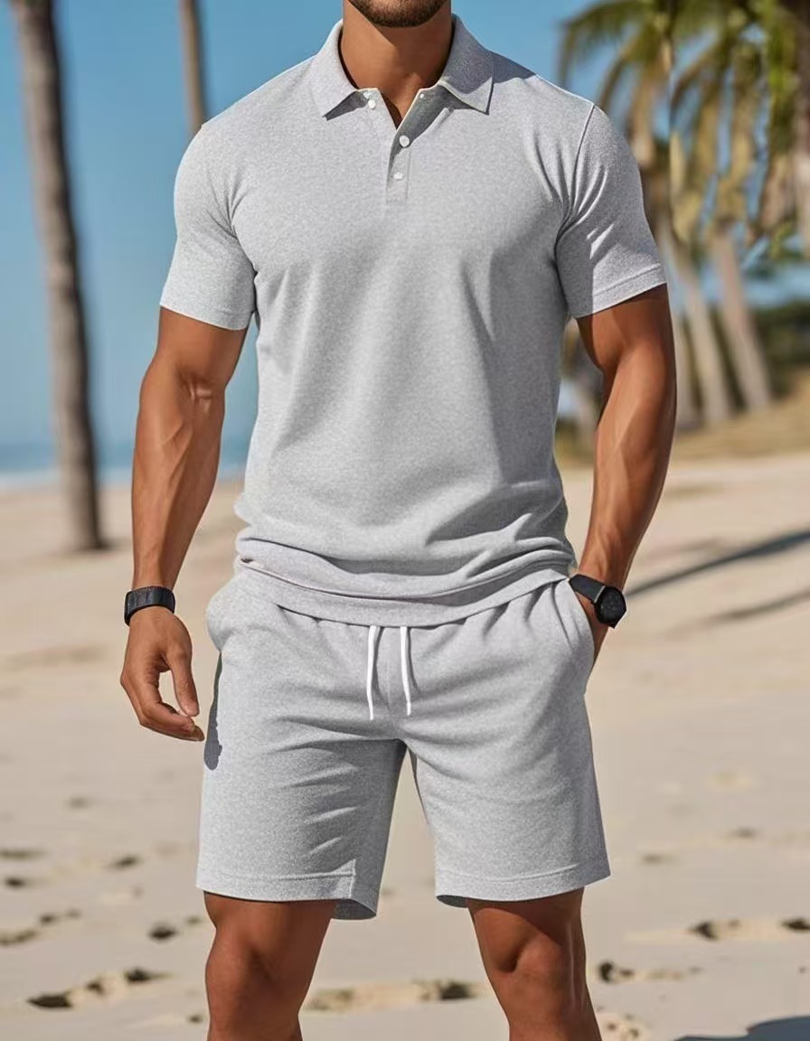 Men'S Fashion Polo - Ensemble Polo Homme Été 2026, Tenue