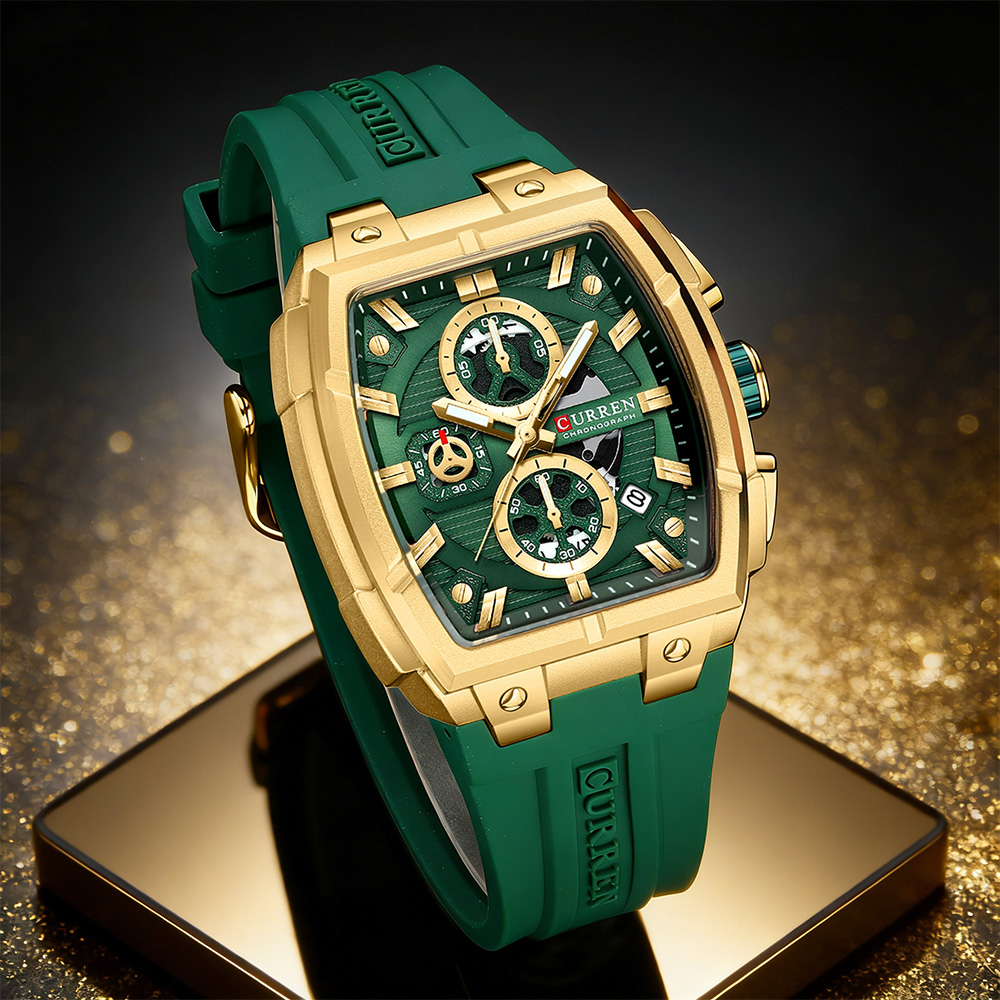 Men'S Fashion Magazine - Montre vintage de luxe CURREN pour