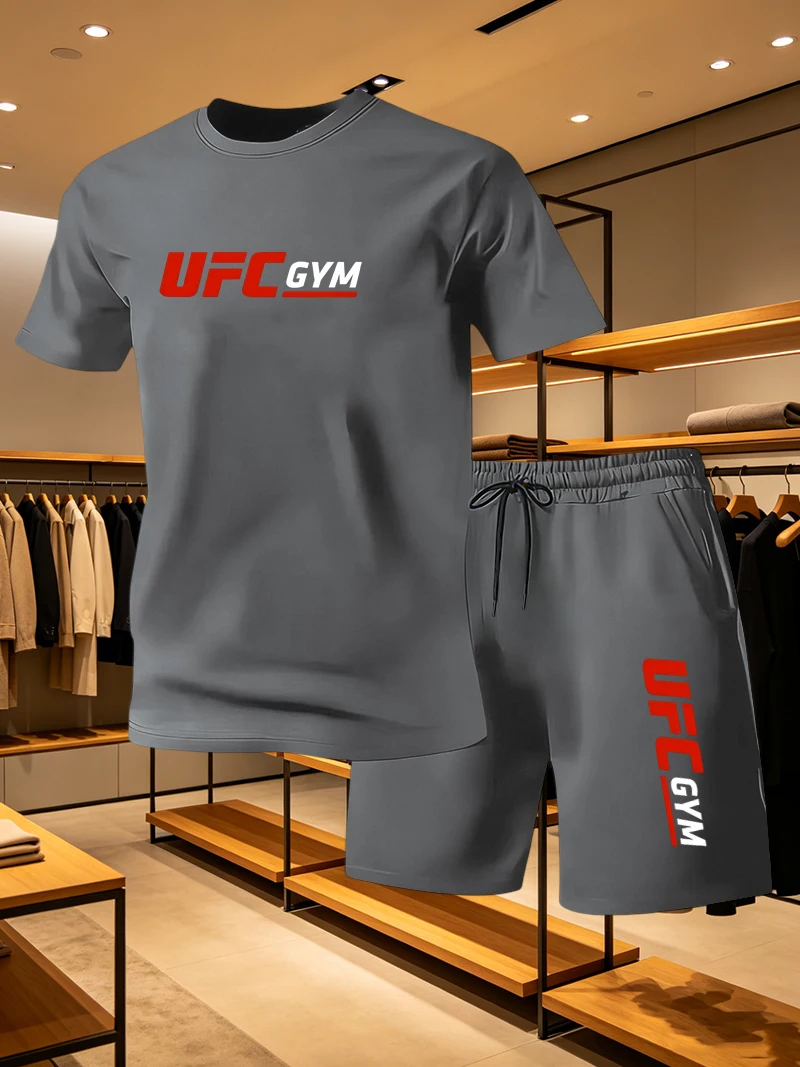 Queer Men'S Fashion - Ensemble décontracté UFC pour hommes :