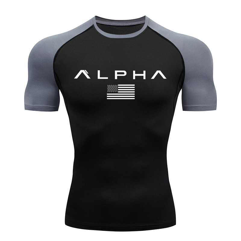 Compression Shirt Workout - Chemises de compression à manches courtes