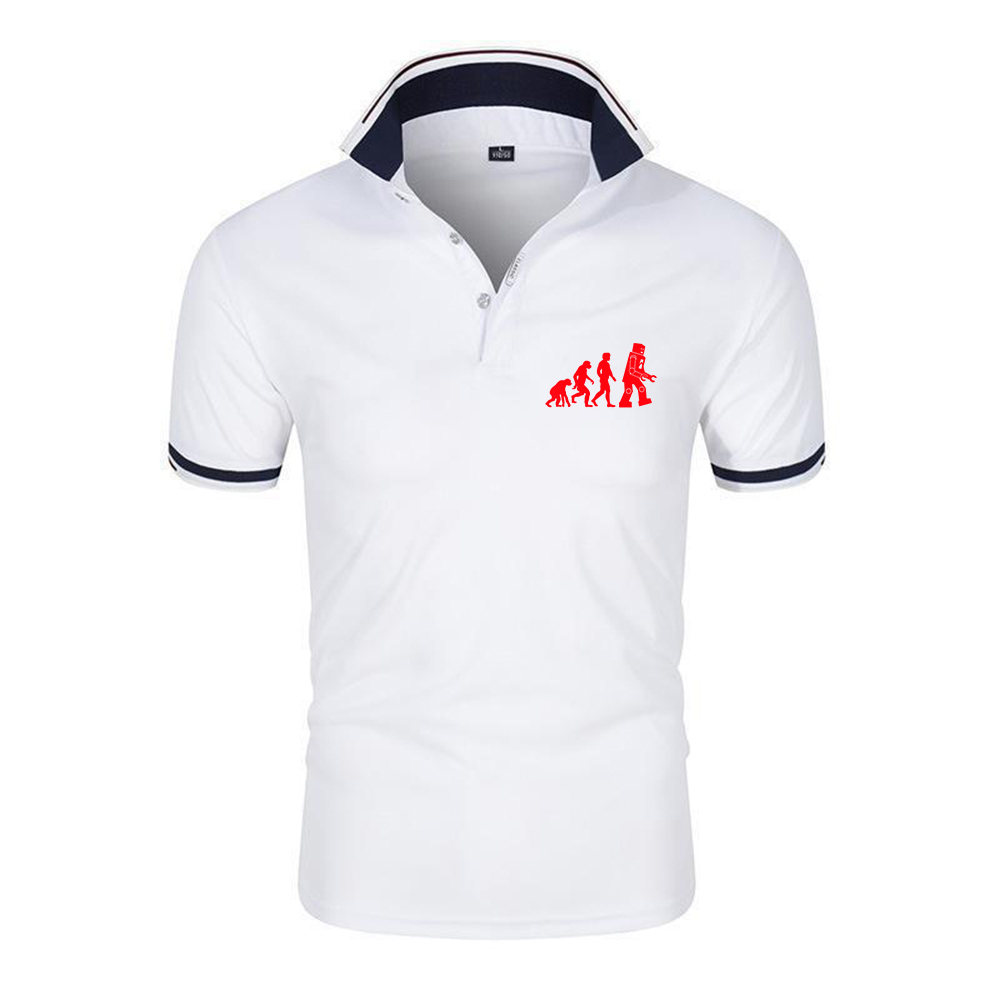 Men'S Fashion Evolution - Polo classique à manches courtes 2026