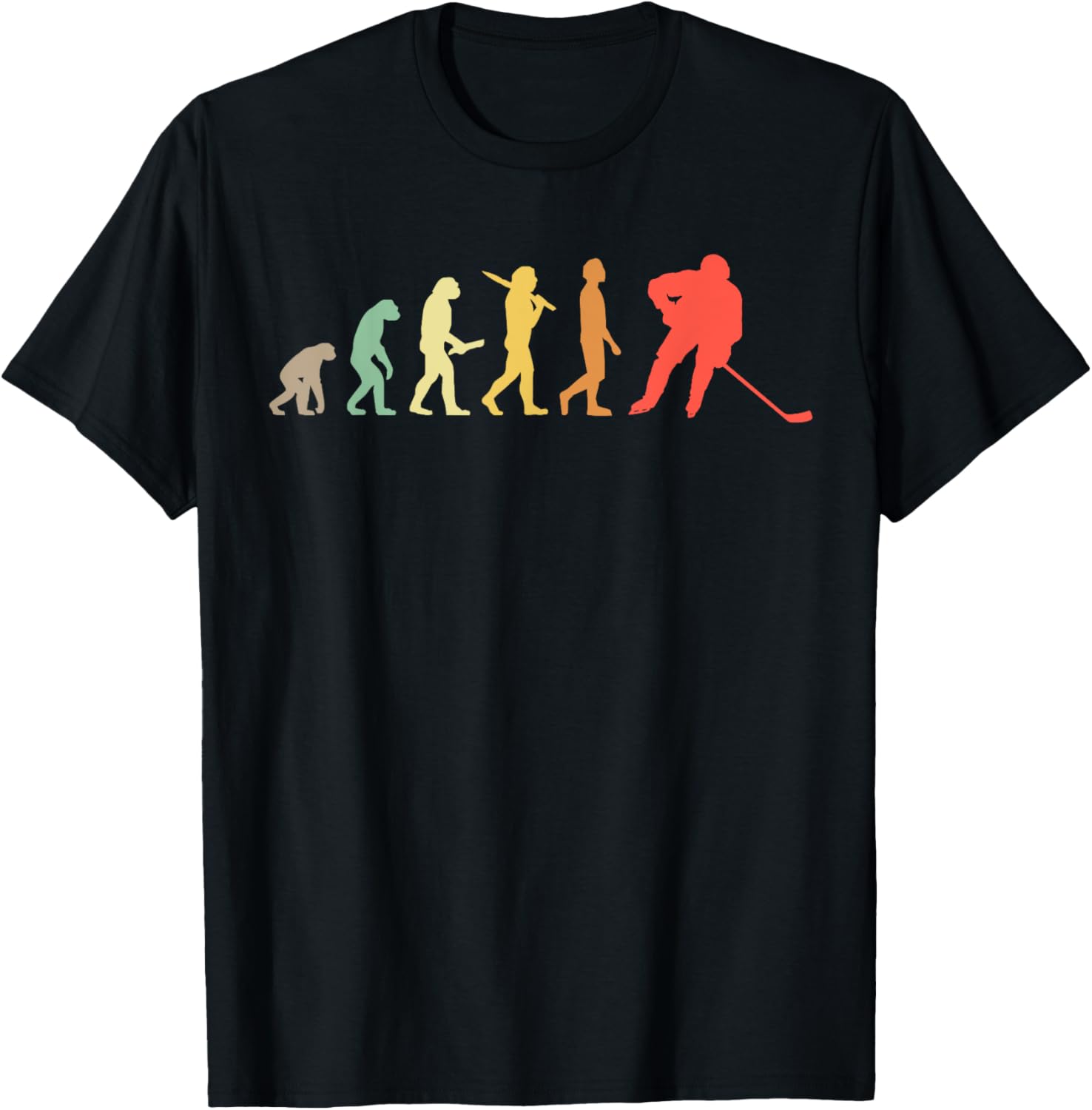Men'S Fashion Evolution - T-shirt unisexe rétro pour joueurs de