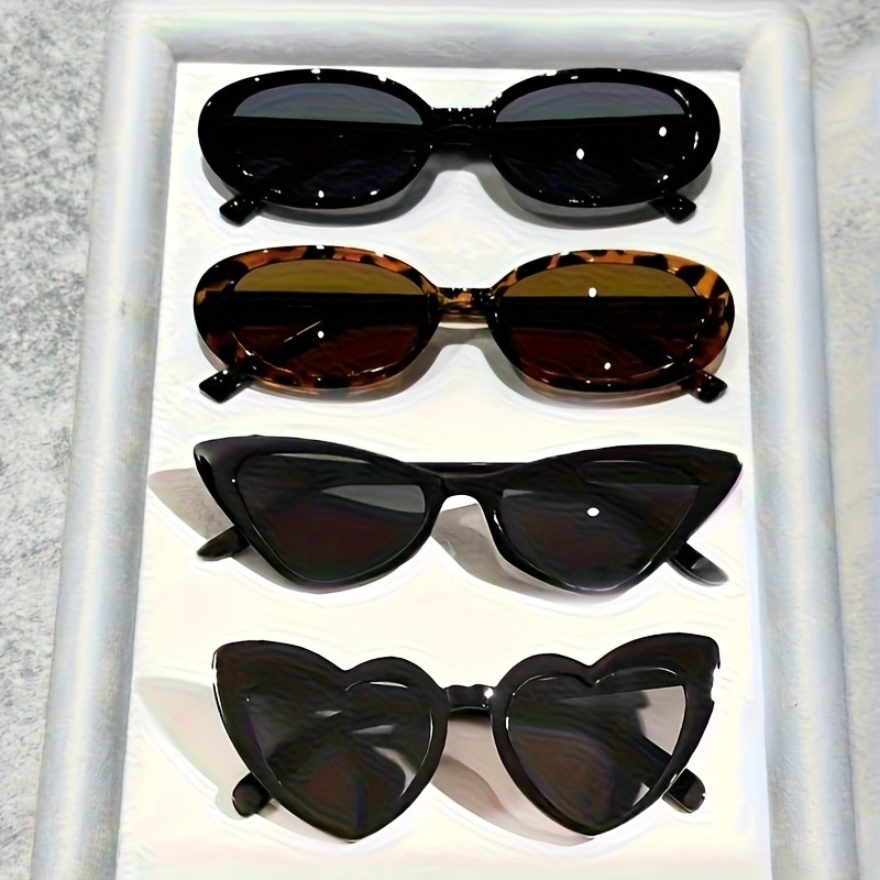 Mens Fashion Combination - 4 paires de lunettes de forme