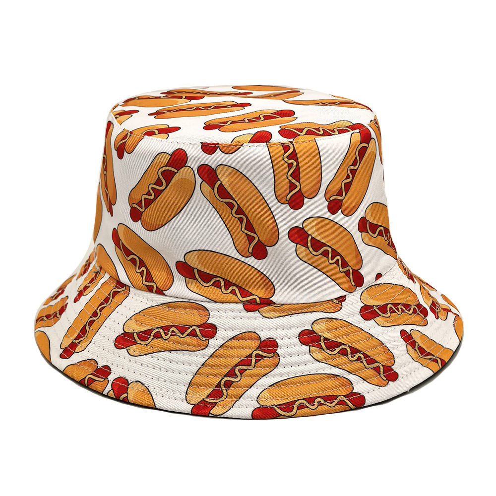 Mens Fashion Bucket Hat - Chapeau Bob Anti-UV Unisexe Motif Hot
