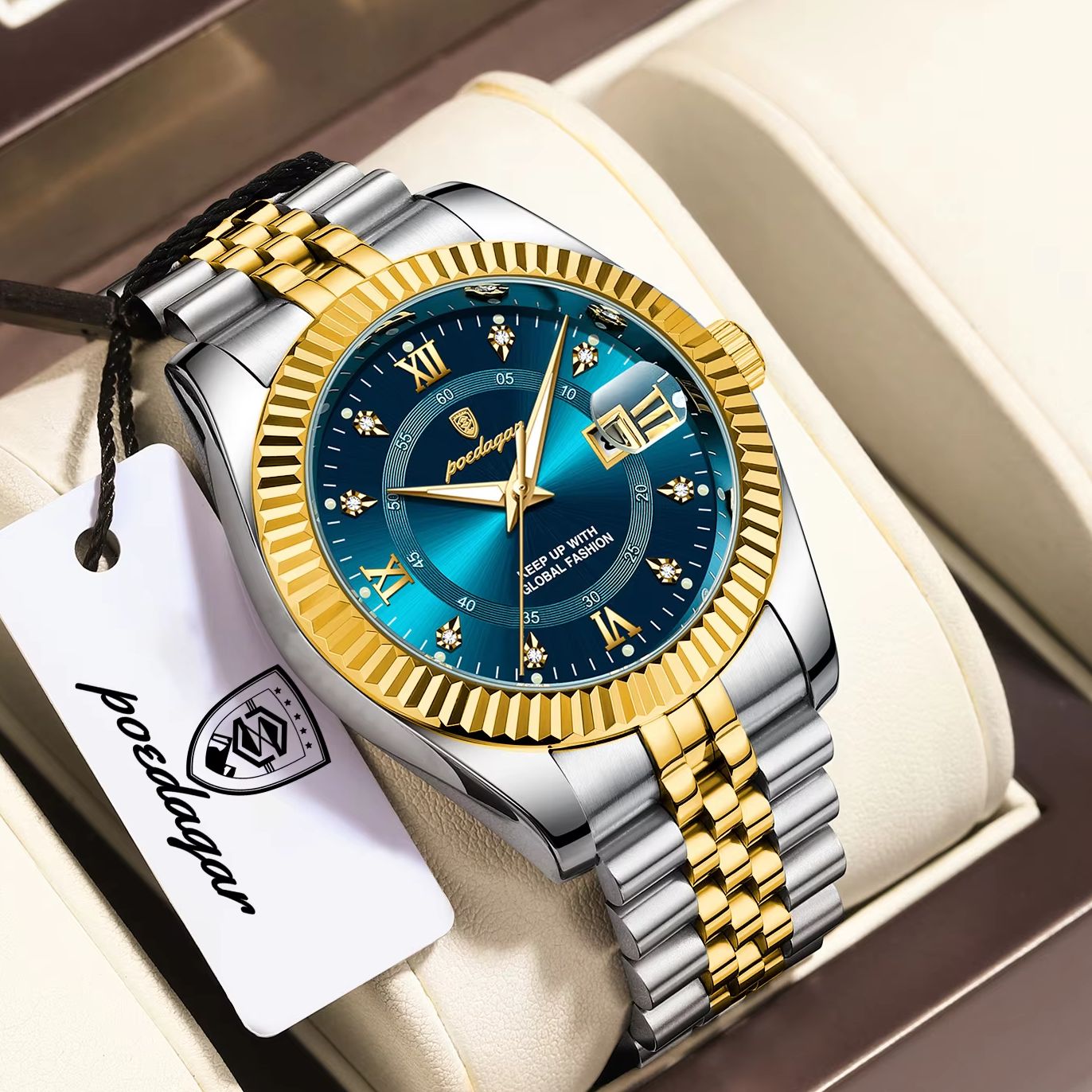 Men'S Fashion Magazine - Montre pour homme POEDAGAR Top Original,