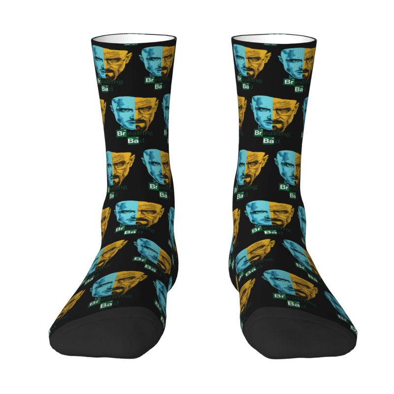Mens Fashion Show - Chaussettes personnalisées imprimées Breaking Bad pour