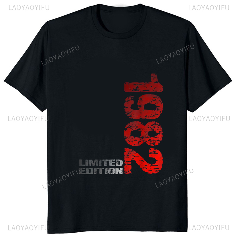 Men'S Fashion From The 80S - T-shirt imprimé vintage pour homme, streetwear