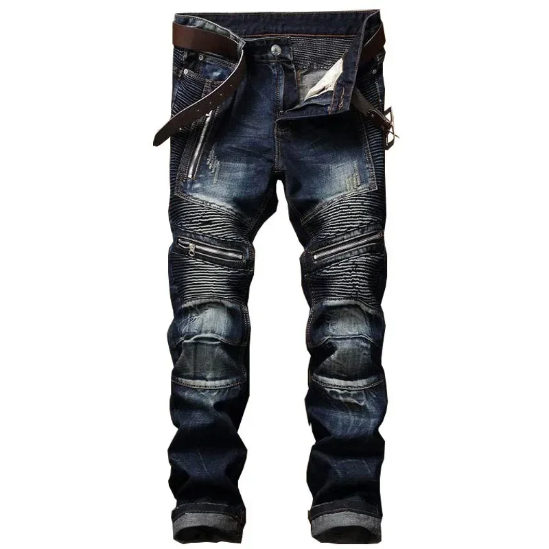 Skinny Jeans Ripped - Punk Street Style déchiré jean moulant