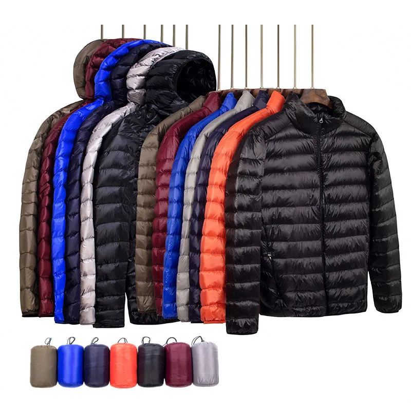 Men'S Fashion Light Jacket - Nouvelle marque automne hiver doudoune légère