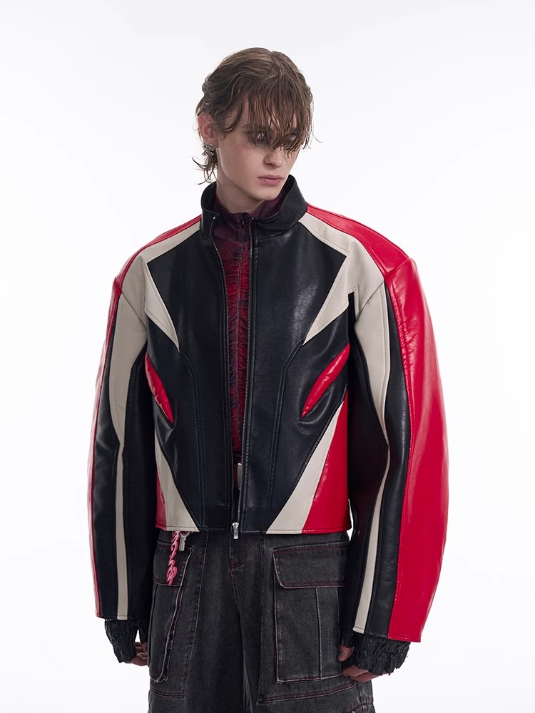 Men'S Fashion Light Jacket - Mauroicardi printemps automne Cool court couleur
