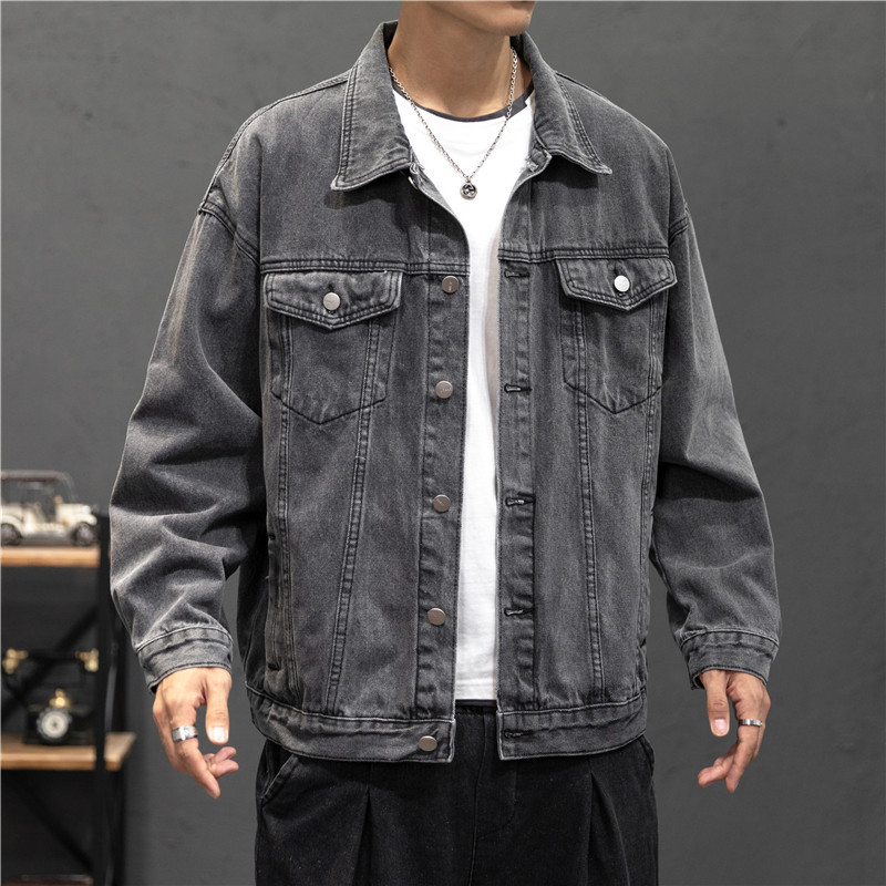 Veste en Jean pour hommes, Vin - Bomber Jacket Men avis et prix