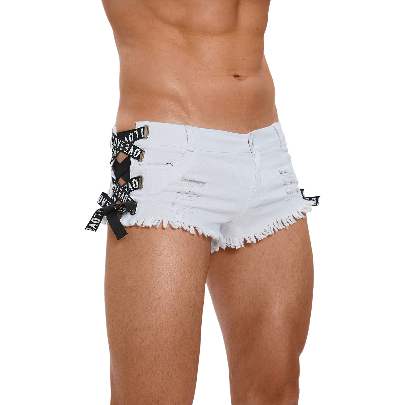 Shorts en jean ultra-courts po - Skinny Jeans Ripped avis et prix