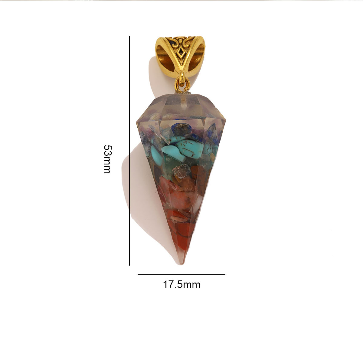 1pc Collier en Gravier Coloré, - Men'S Fashion Necklaces avis et prix