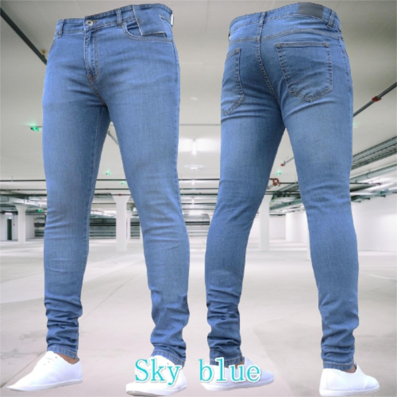 Jeans pour hommes Stretch Slim - Skinny Jeans Ripped avis et prix