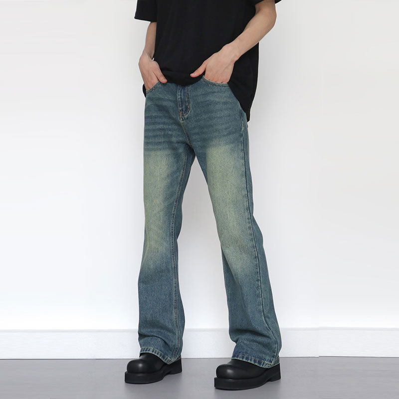 Jean droit vintage pour homme, - Men'S Fashion Jeans And Boots avis et prix