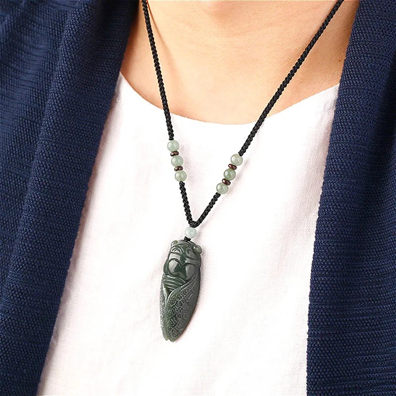 Collier pendentif cigale Hetia - Men'S Fashion Necklaces avis et prix