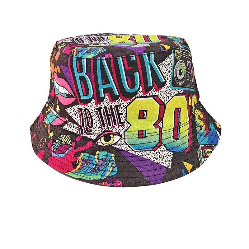 Chapeau Bob Rétro Graffiti Ann - Mens Fashion Bucket Hat avis et prix
