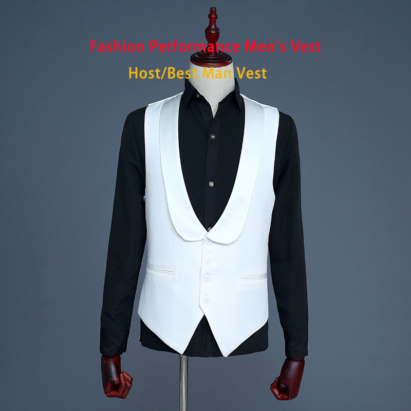Gilet de Performance blanc à c - Men Fashion Photography avis et prix