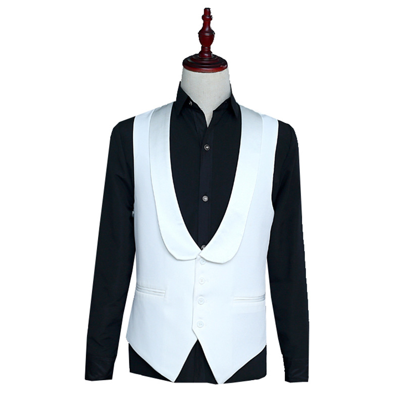 Gilet de Performance blanc à c - Men Fashion Photography avis et prix