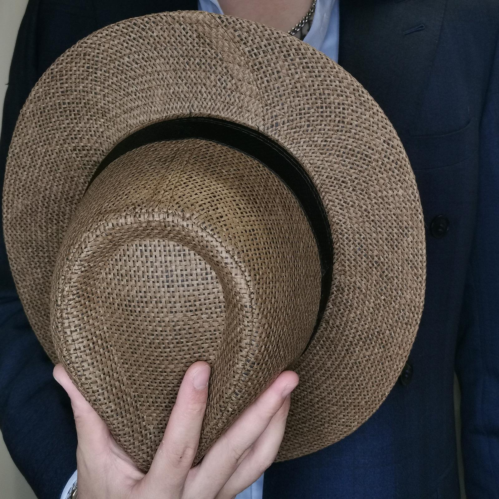 Chapeau de paille Panama pour  - Mens Fashion Bucket Hat avis et prix