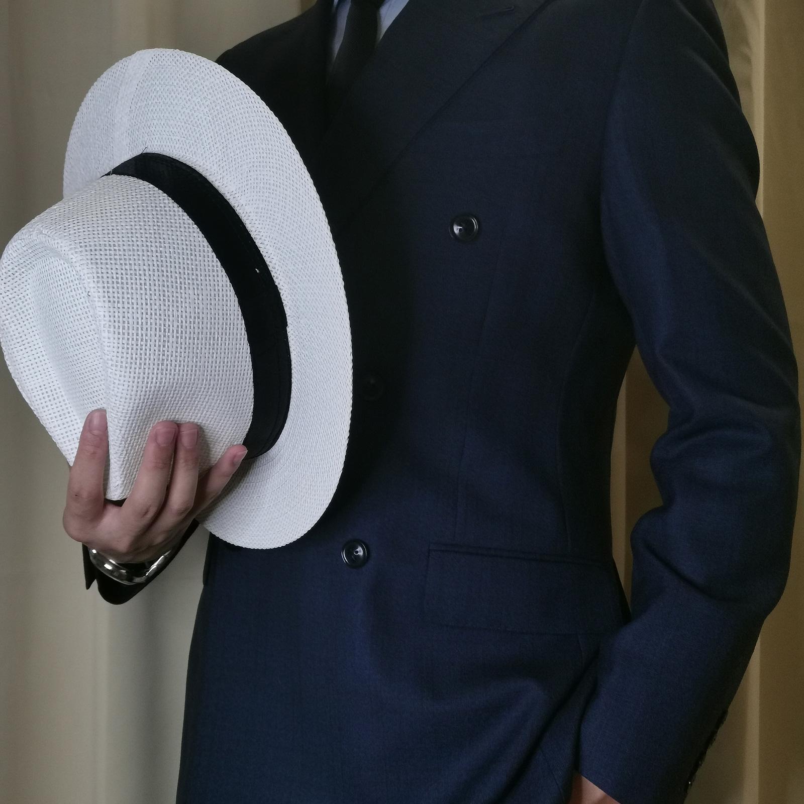 Chapeau de paille Panama pour  - Mens Fashion Bucket Hat avis et prix