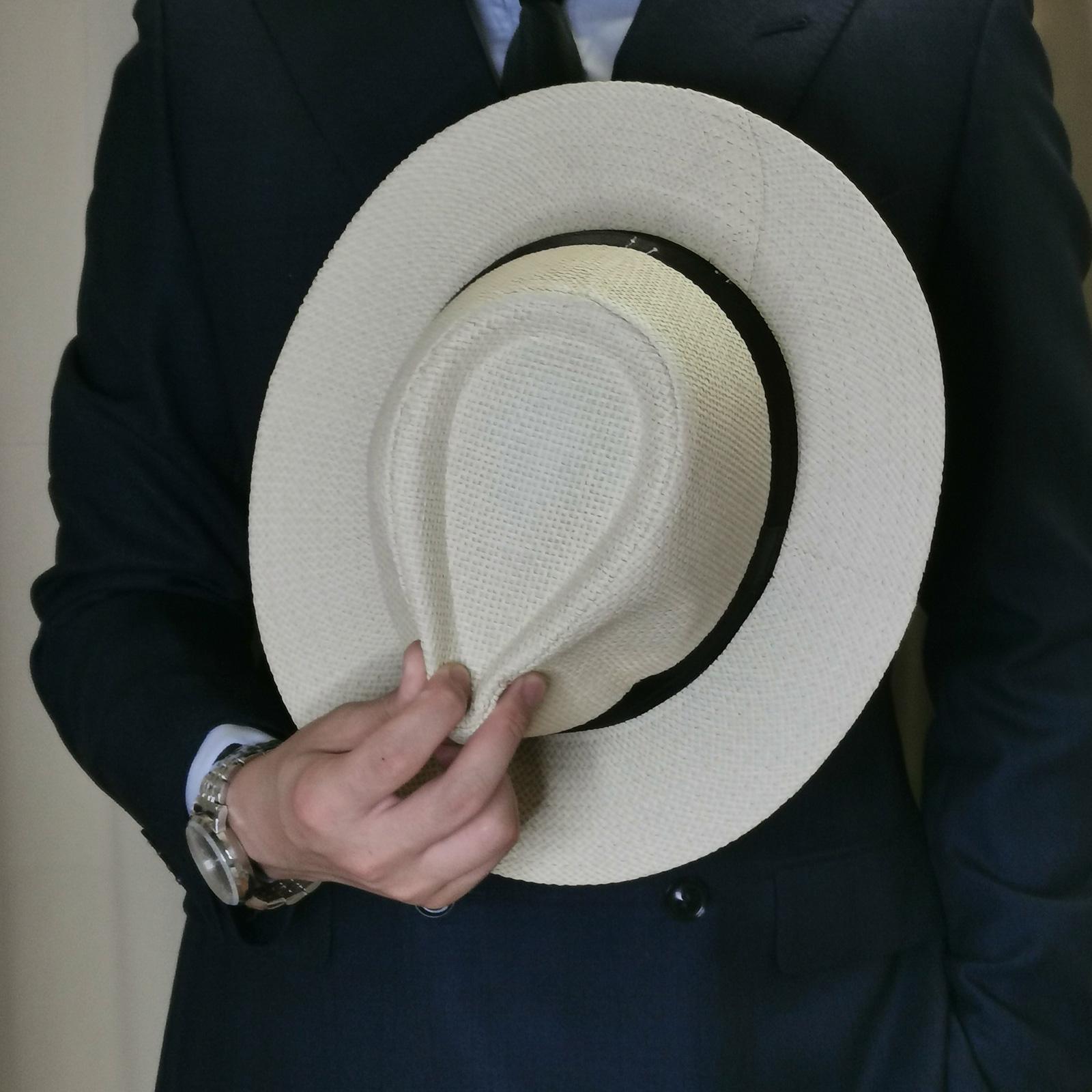 Chapeau de paille Panama pour  - Mens Fashion Bucket Hat avis et prix