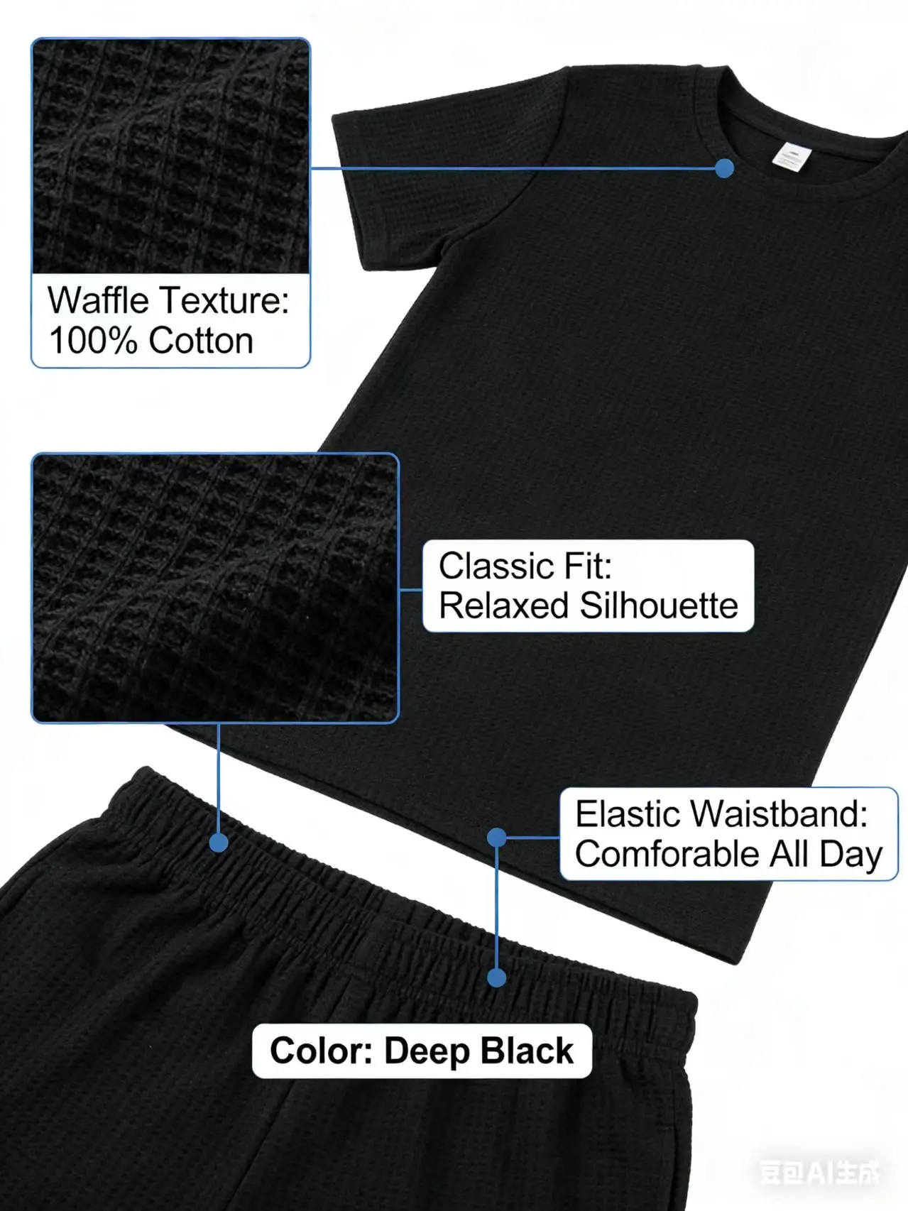 Ensemble t-shirt et short à ma - Men'S Fashion Videos avis et prix