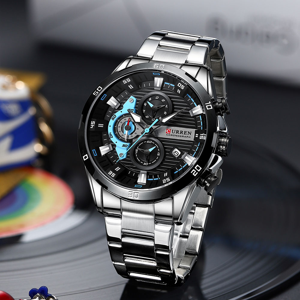 CURREN montres en acier inoxyd - Men'S Fashion Magazine avis et prix