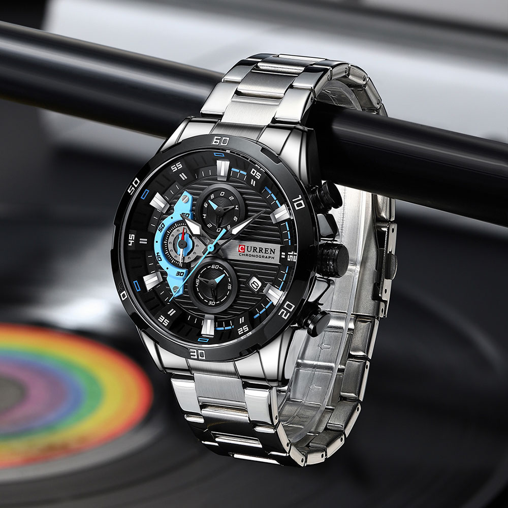 CURREN montres en acier inoxyd - Men'S Fashion Magazine avis et prix