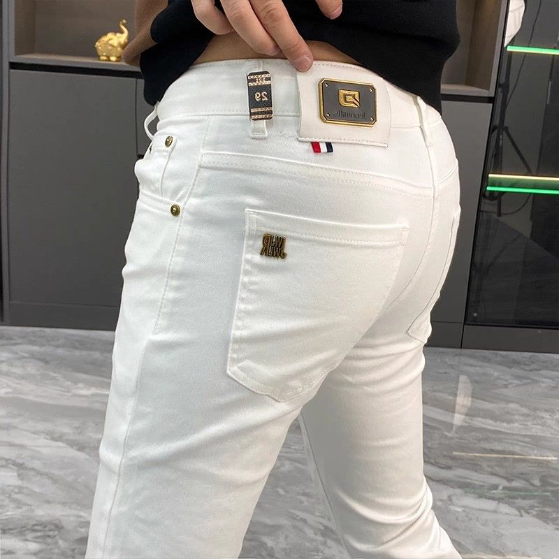 Jean blanc pour hommes, produi - Men'S Fashion Jeans And Boots avis et prix