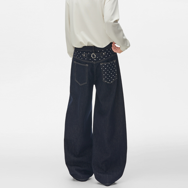 Jean en denim brut à imprimé é - Men'S Fashion Jeans And Boots avis et prix