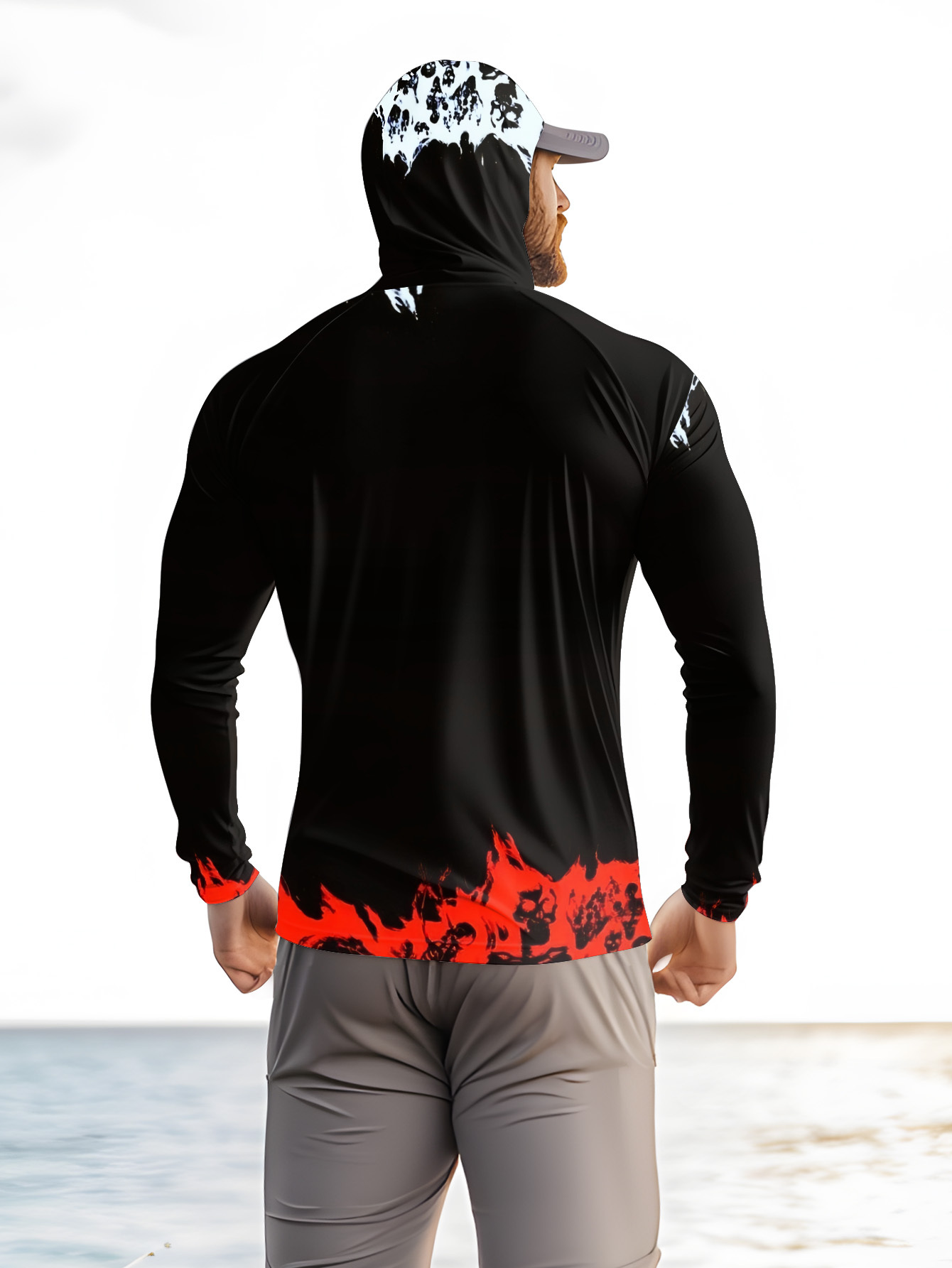 Chemise de pêche à capuche pou - Men Fashion Upper avis et prix