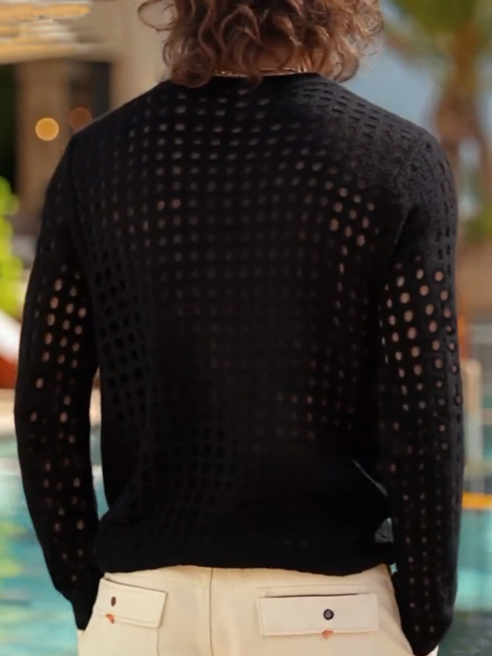 T-shirt en maille sexy et simp - Fashion Mens Shirt avis et prix