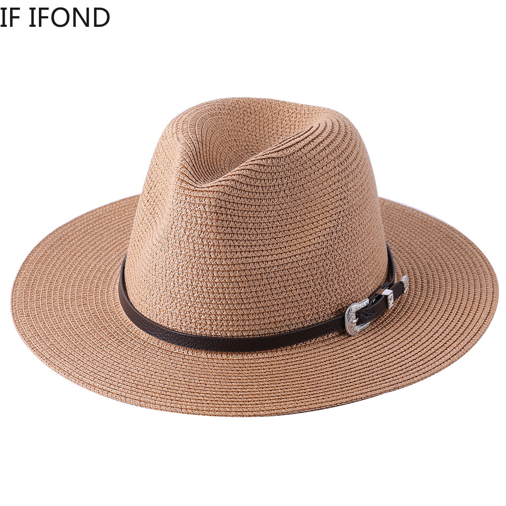 Chapeau de paille de grande ta - Mens Fashion Bucket Hat avis et prix