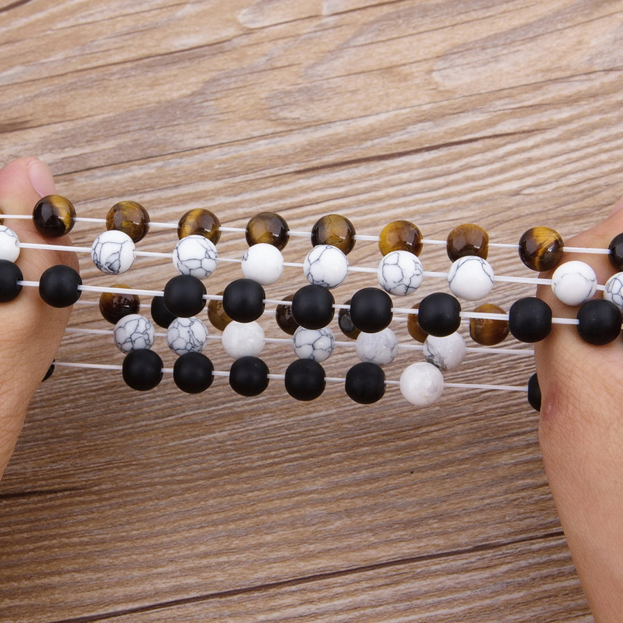 TYO-Bracelet en perles de pier - Mens Fashion Combination avis et prix