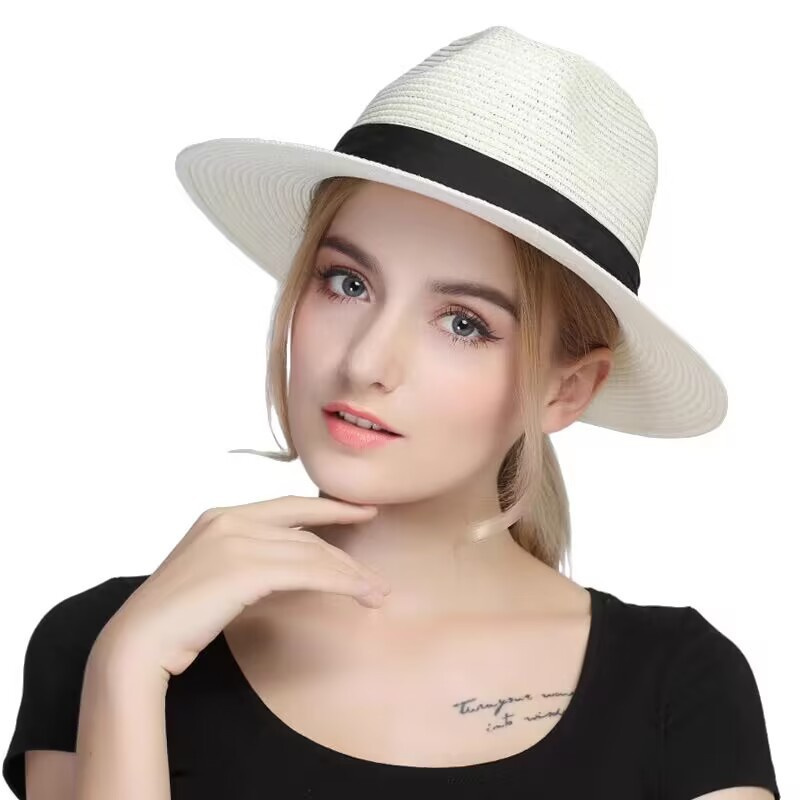Grand Chapeau de Paille Panama - Mens Fashion Bucket Hat avis et prix