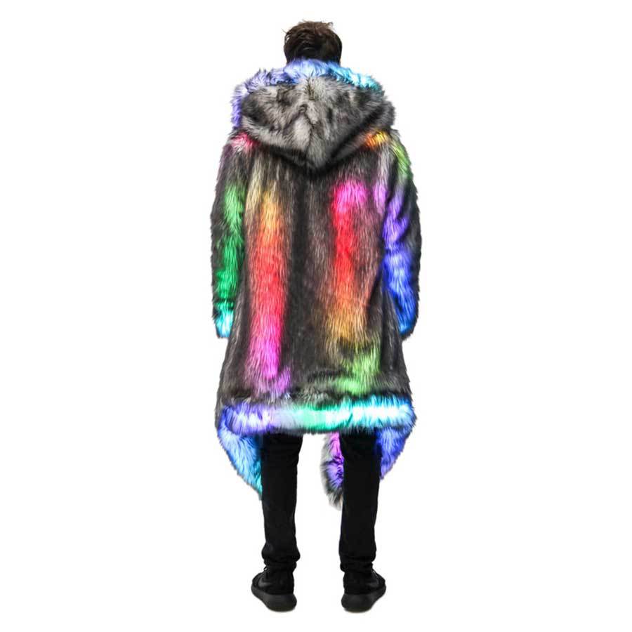 Manteau en fausse fourrure pou - Men'S Fashion Light Jacket avis et prix