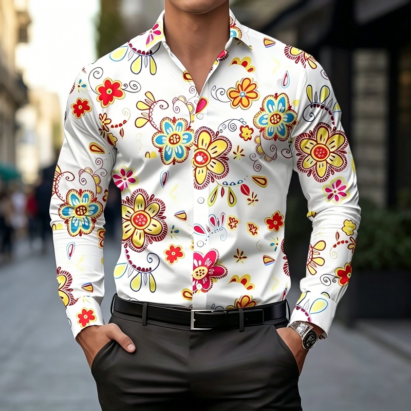 Nouvelle chemise homme 2026 te - Fashion Mens Shirt avis et prix
