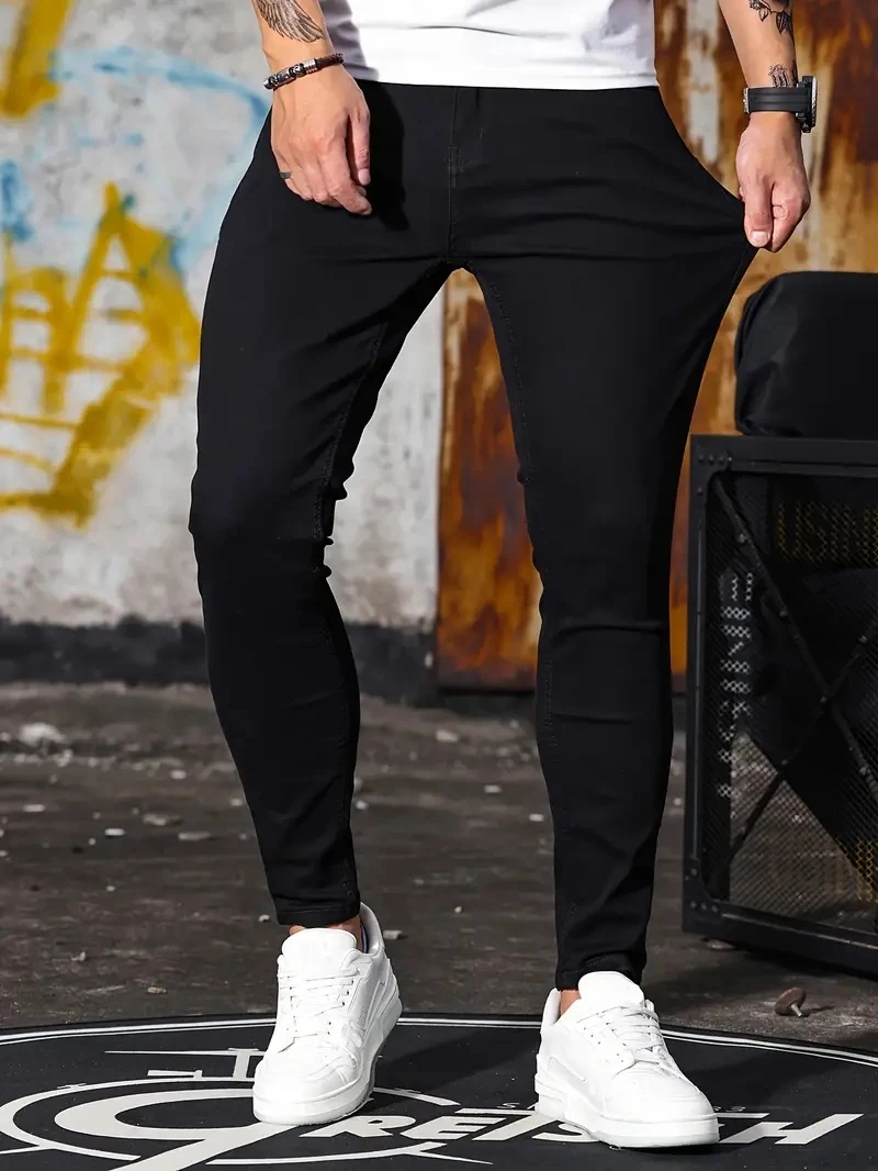 Jeans pour hommes, bleu ciel,  - Skinny Jeans Ripped avis et prix