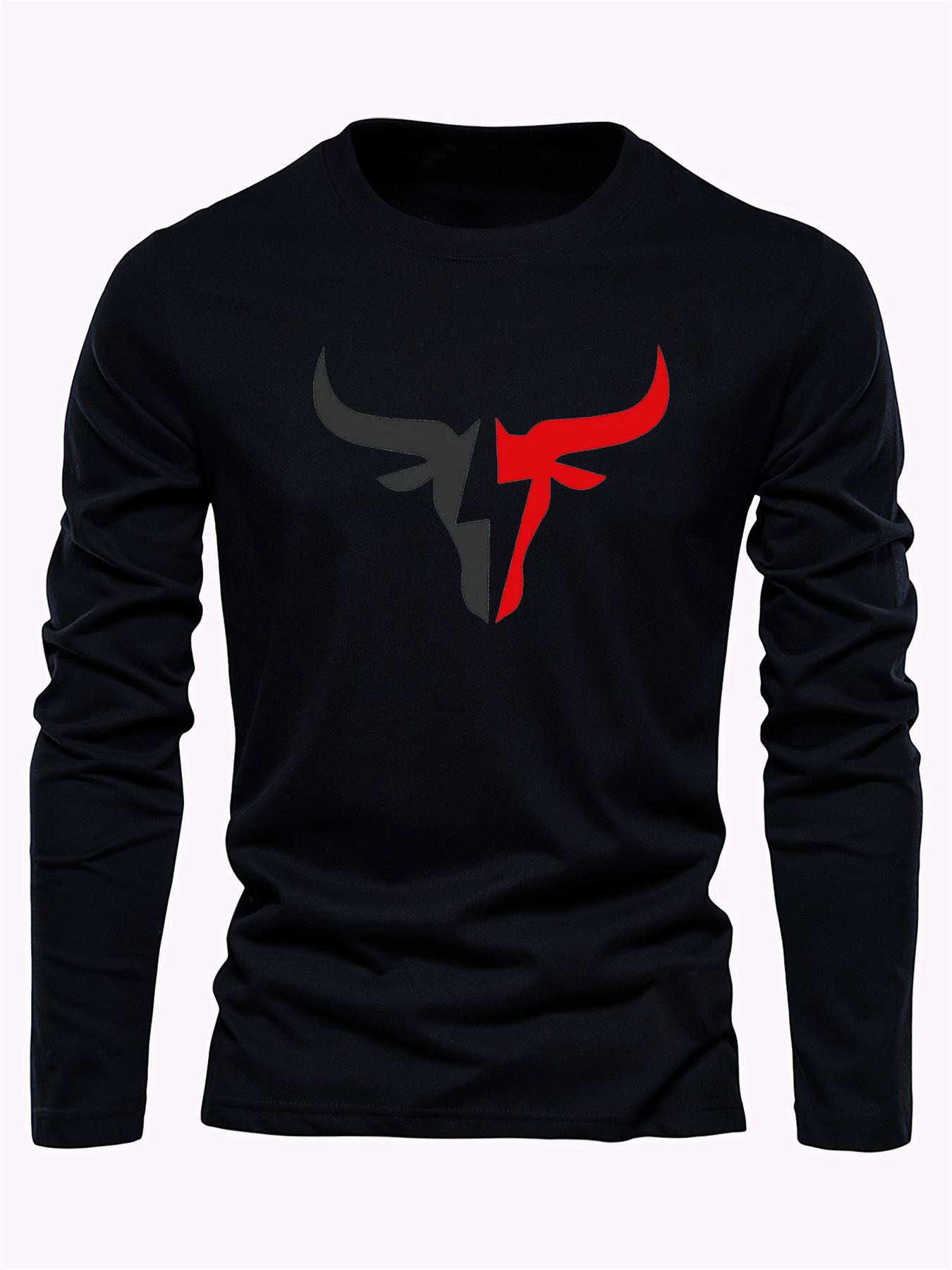 T-shirt Homme Uni à Manches Lo - Fashion Mens Shirt avis et prix