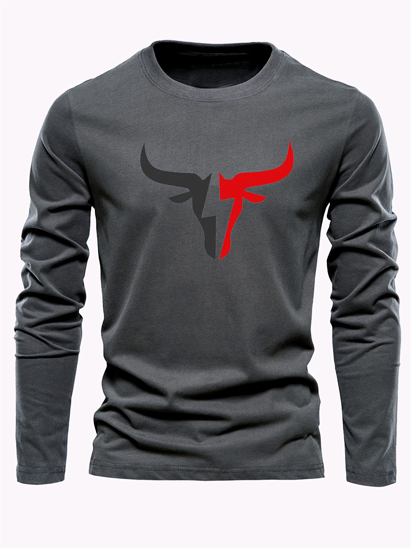 T-shirt Homme Uni à Manches Lo - Fashion Mens Shirt avis et prix