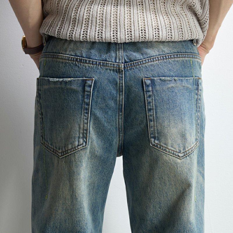 Jean Micro-Évasé Vintage Améri - Men'S Fashion Jeans And Boots avis et prix