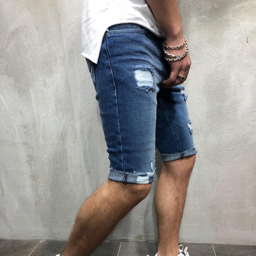 Short en jean déchiré pour hom - Skinny Jeans Ripped avis et prix