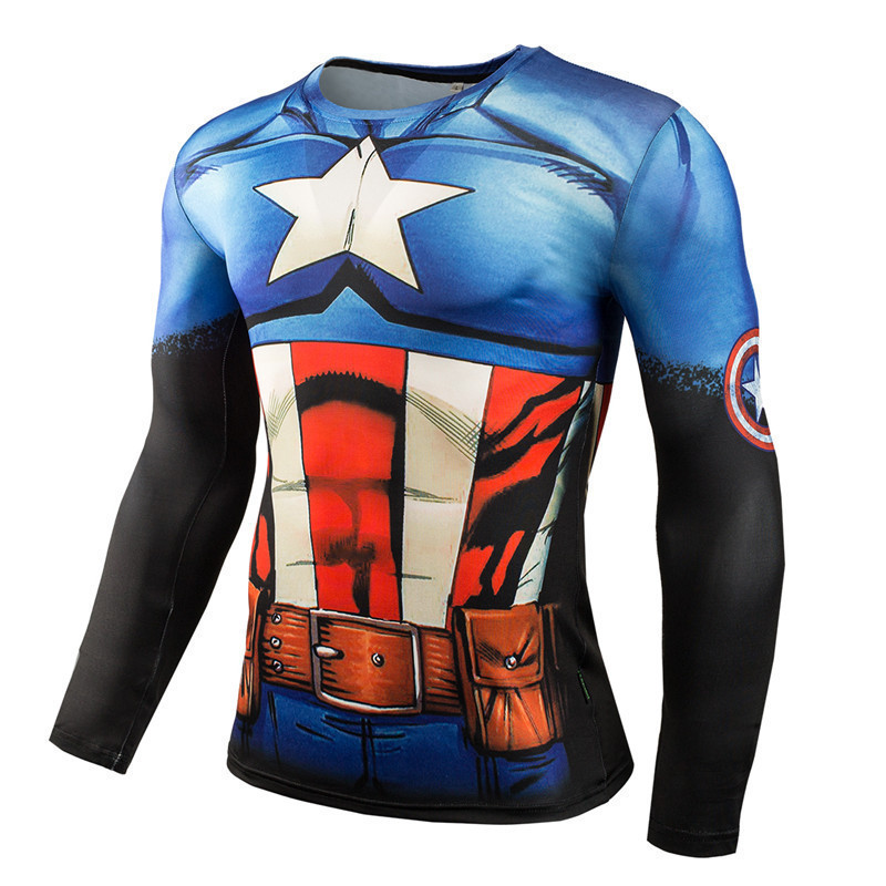Costume de cosplay de super-hé - Compression Shirt Workout avis et prix