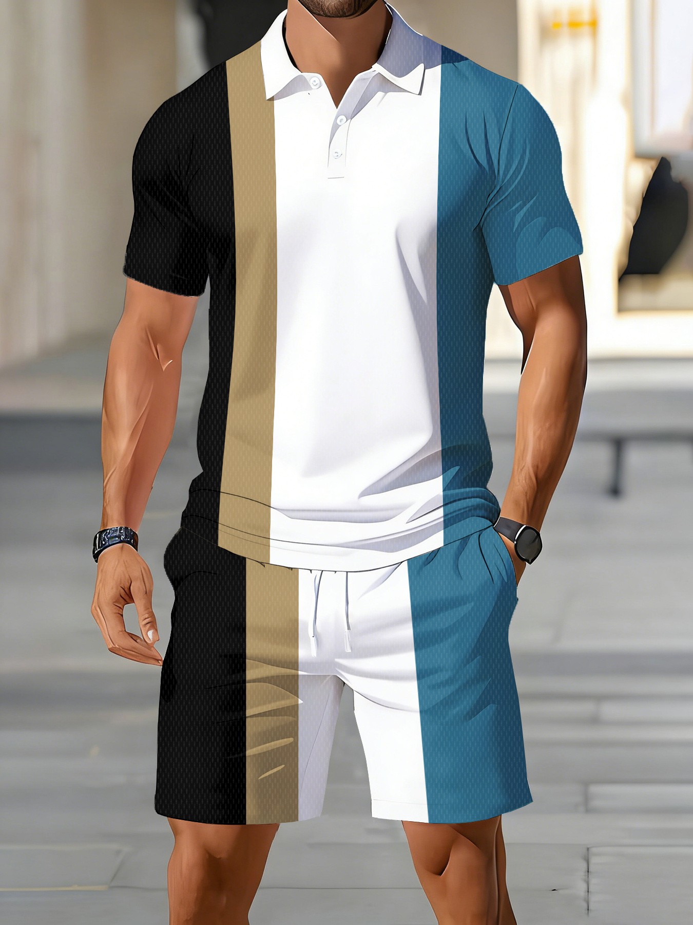 Ensemble de polos pour hommes  - Men'S Fashion Polo Shirt avis et prix