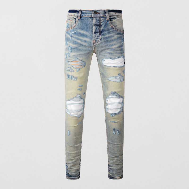 Jean bleu clair pour hommes, e - Men'S Fashion Light Jacket avis et prix